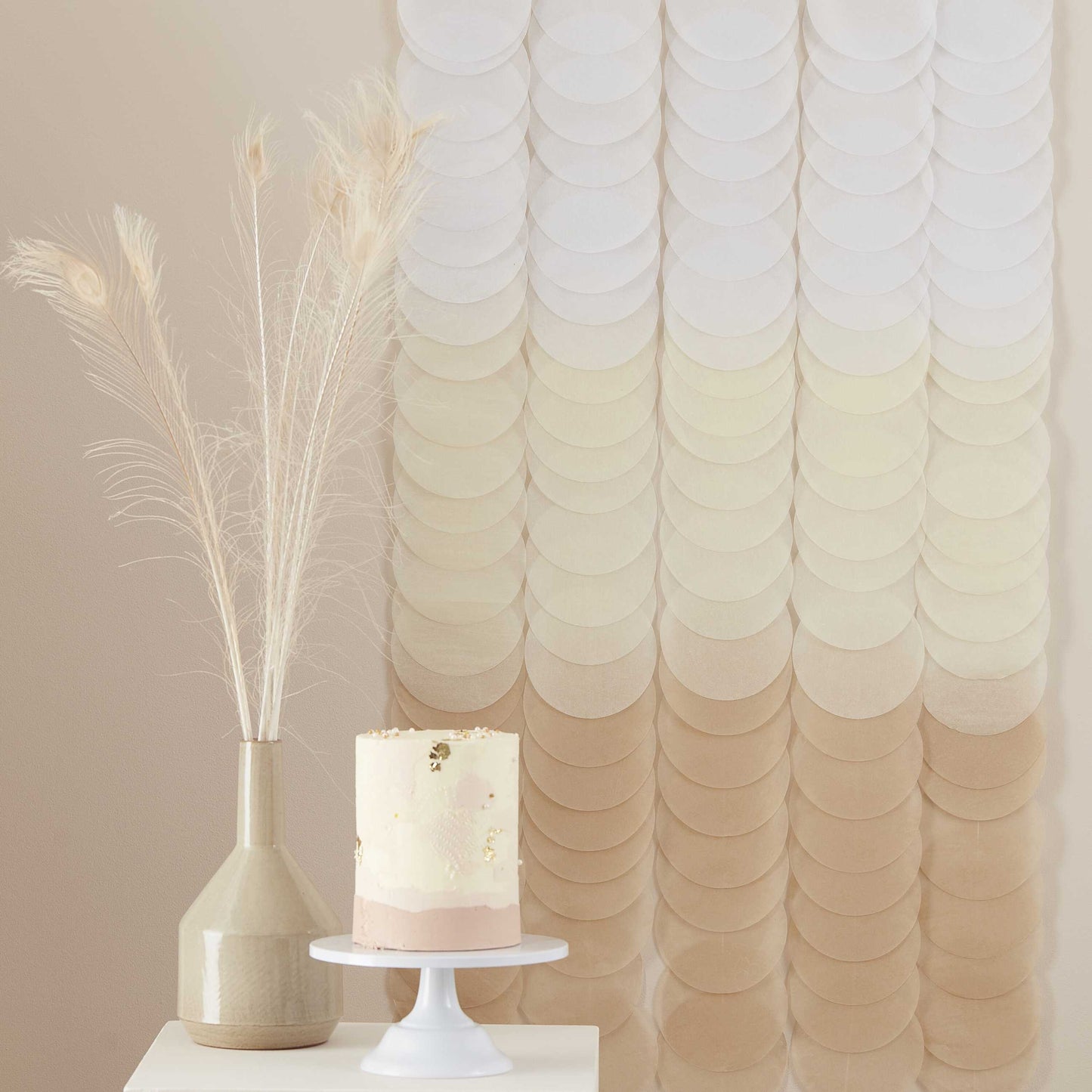 Neutrale ombre backdrop