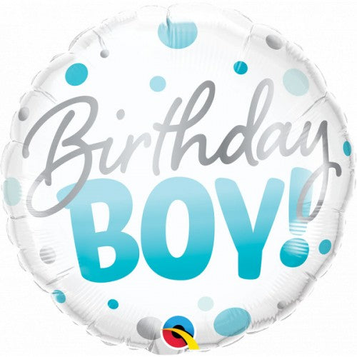 Folieballon birthday boy!