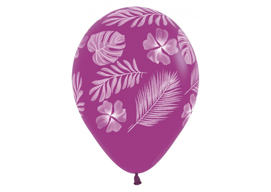 Bedrukte ballon: tropical paradise