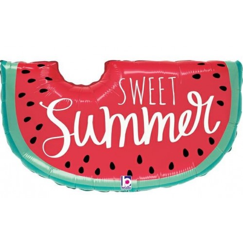 Folieballon sweet summer watermeloen