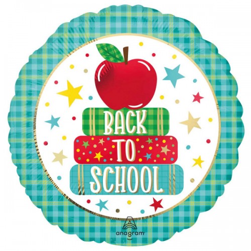 Folieballon back to school boeken