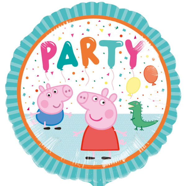 Folieballon Peppa pig party